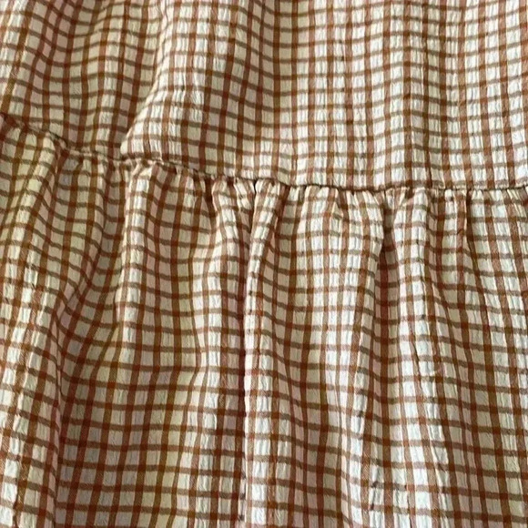 London times checked tie waist tiered lined sundress 12 - Picture 7 of 7